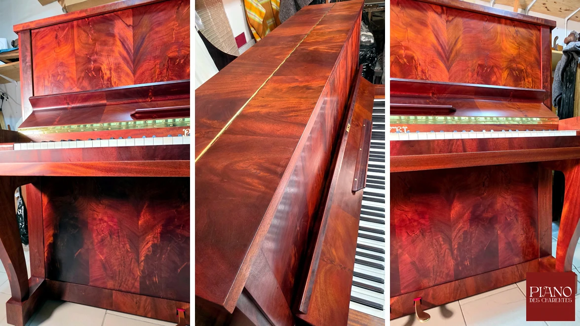 pleyel p acajou ronceux restaure 1947