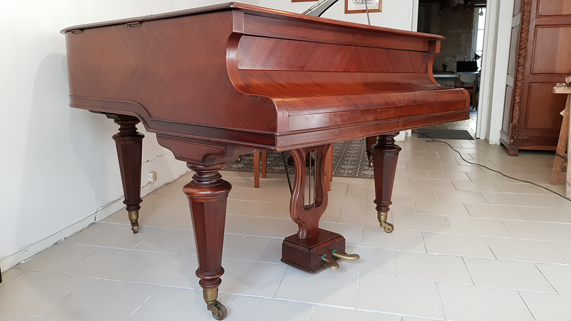 PIANO À QUEUE CRAPAUD GAVEAU 1912