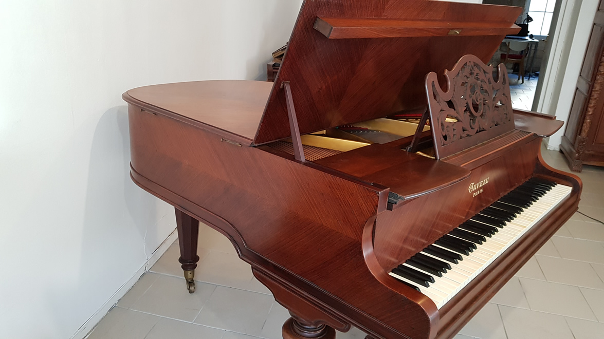 PIANO À QUEUE CRAPAUD GAVEAU 1912