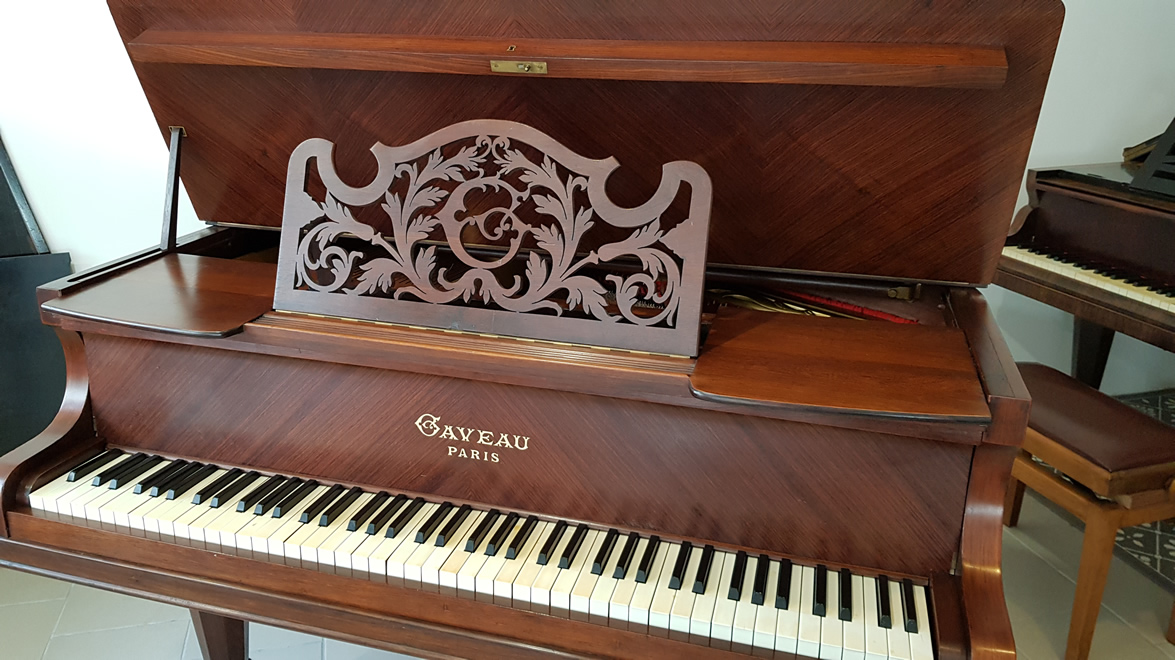 PIANO À QUEUE CRAPAUD GAVEAU 1912