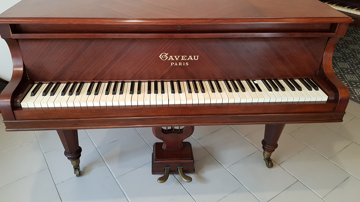 PIANO À QUEUE CRAPAUD GAVEAU 1912