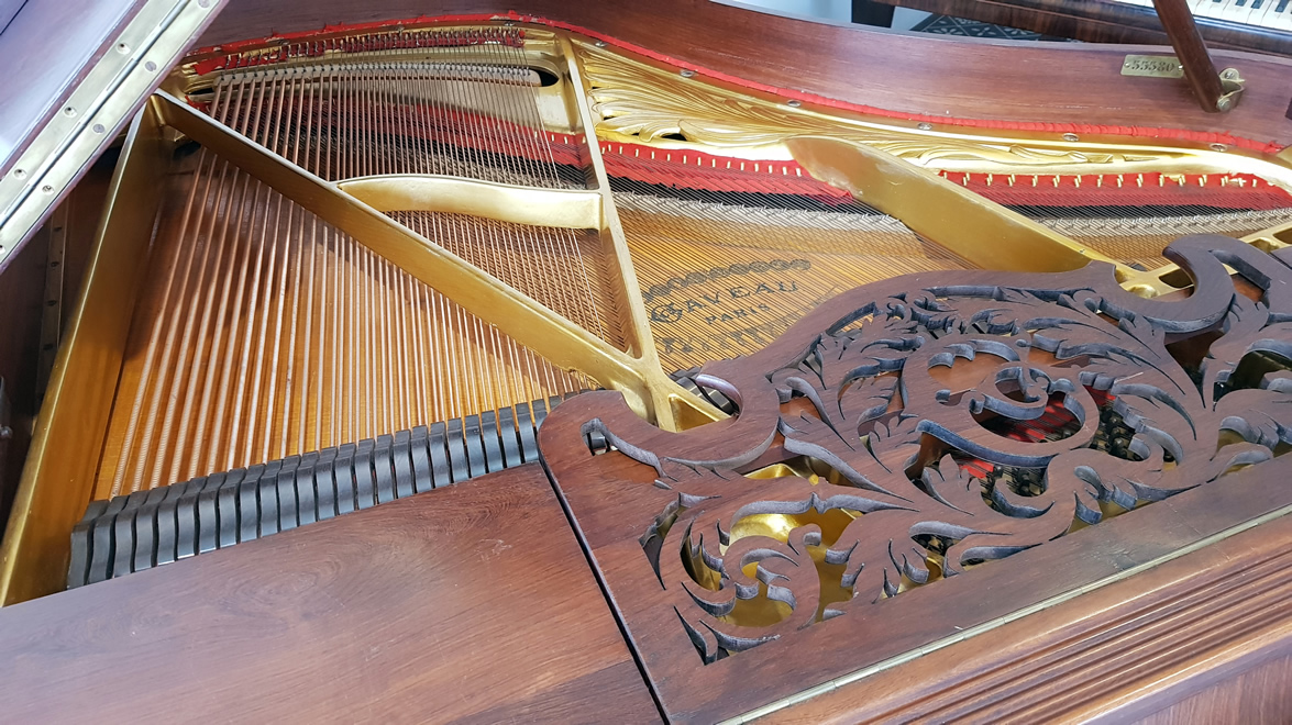 PIANO À QUEUE CRAPAUD GAVEAU 1912