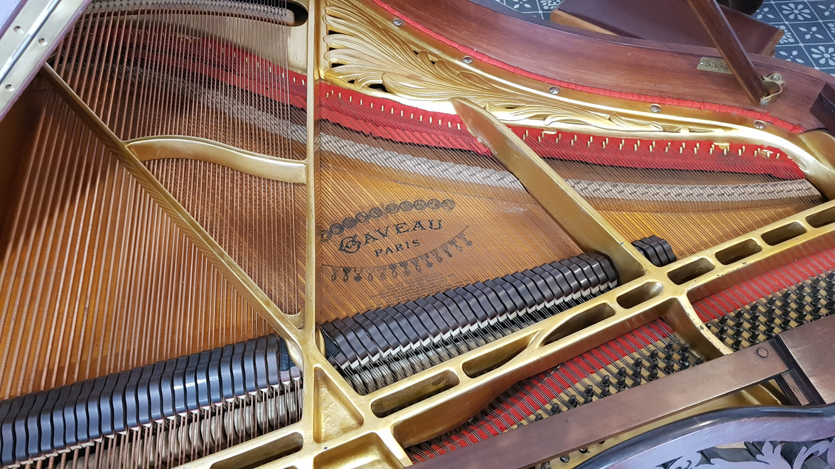 PIANO À QUEUE CRAPAUD GAVEAU 1912