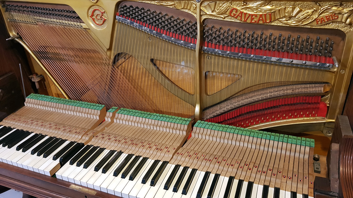 PIANO DROIT GAVEAU 1912