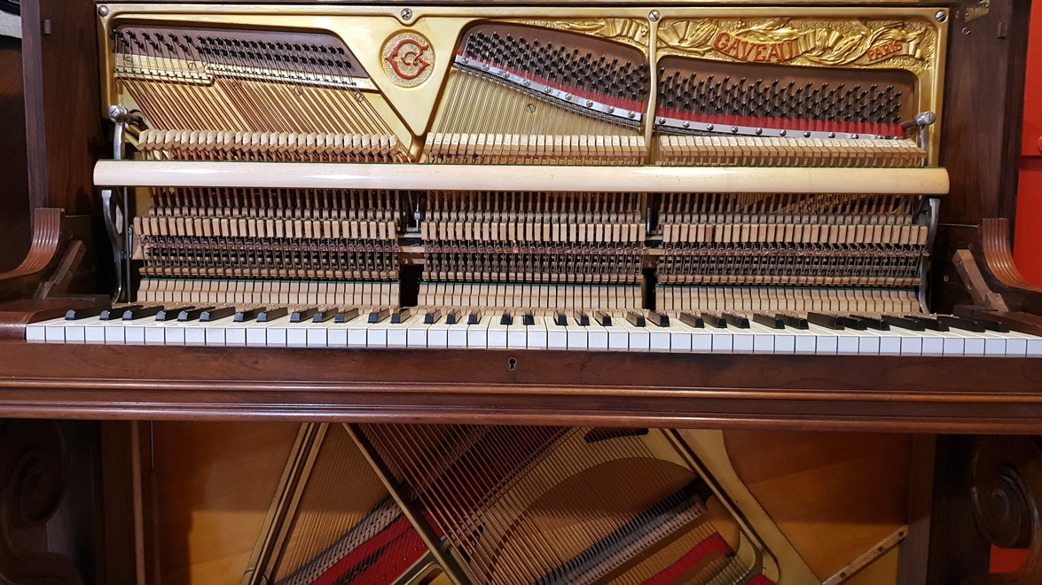 PIANO DROIT GAVEAU 1912