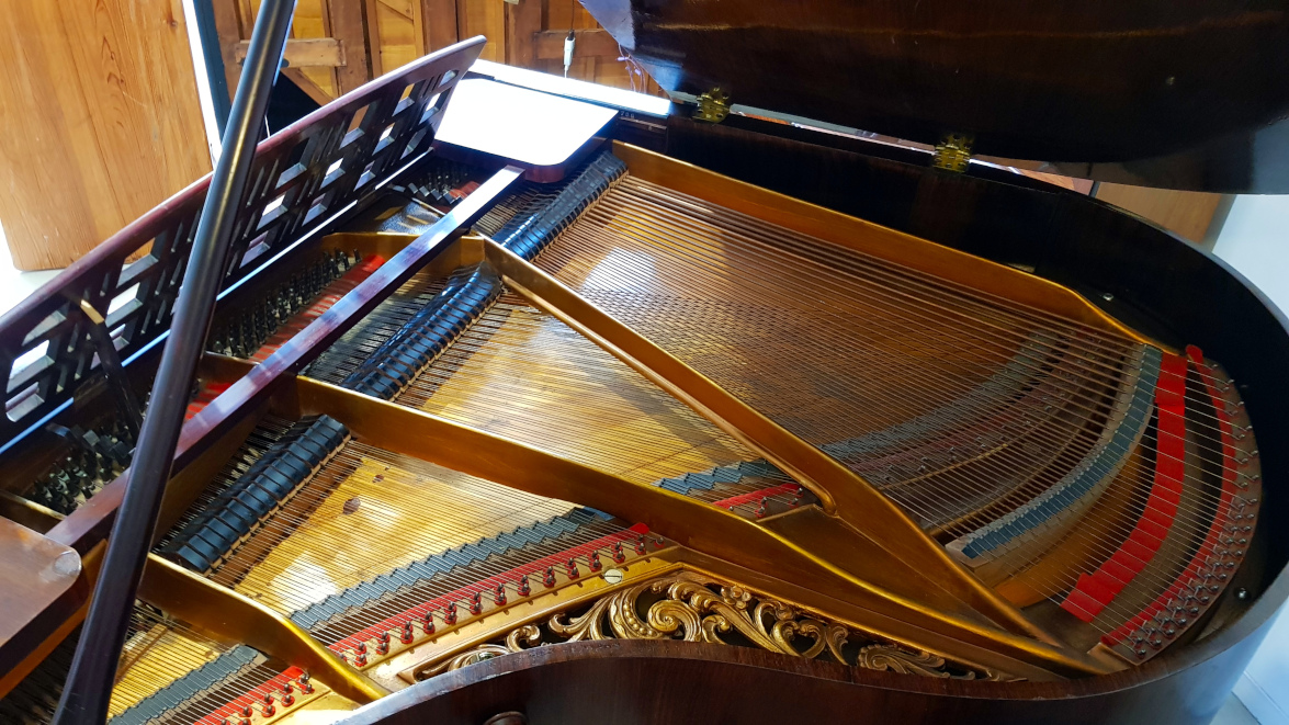 PIANO À QUEUE CRAPAUD BEULHOFF 1900