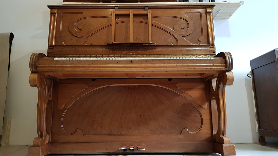 PIANO DROIT GAVEAU BELEVILLE 1913