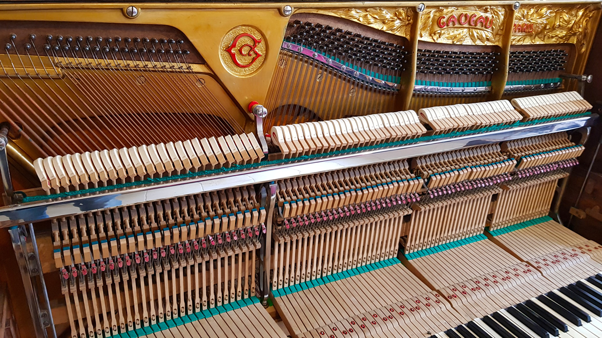 PIANO DROIT GAVEAU BELEVILLE 1913