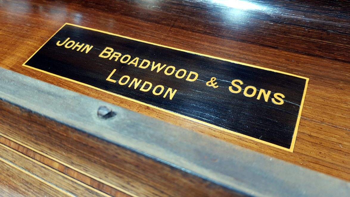 Broadwood & Sons palissandre 1900