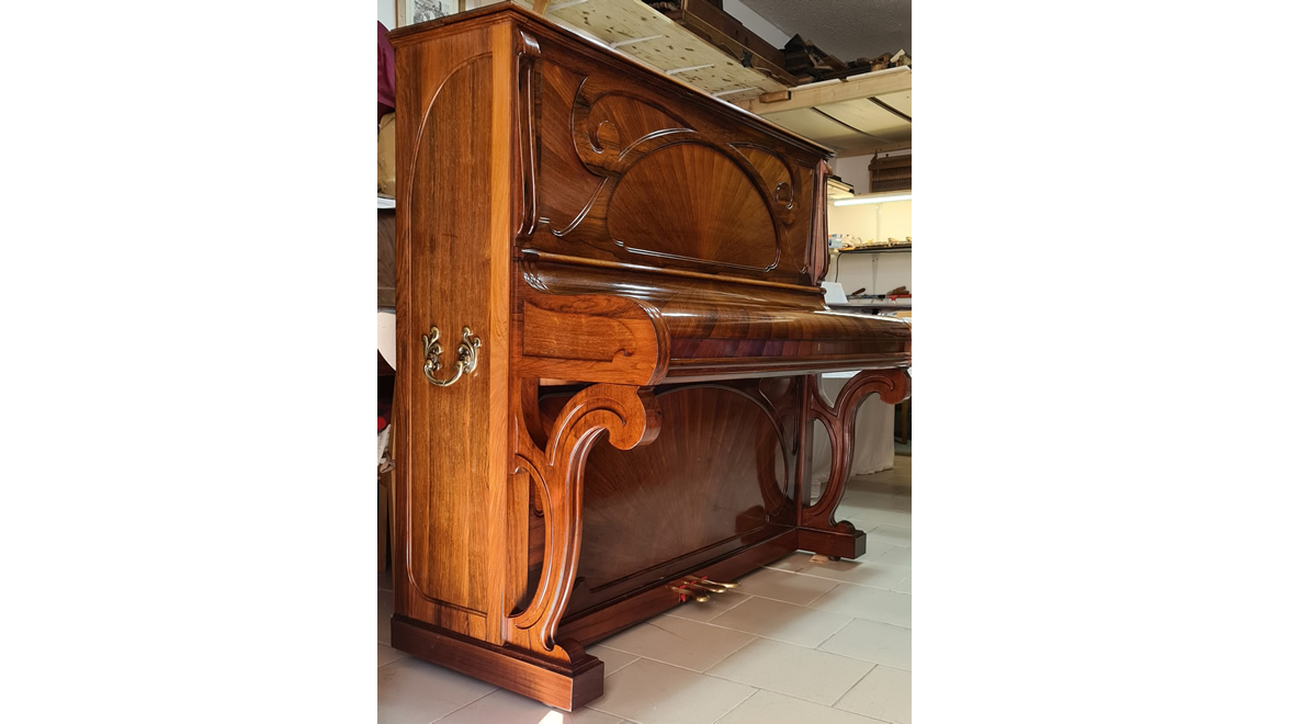 GAVEAU piano droit modèle B 1908