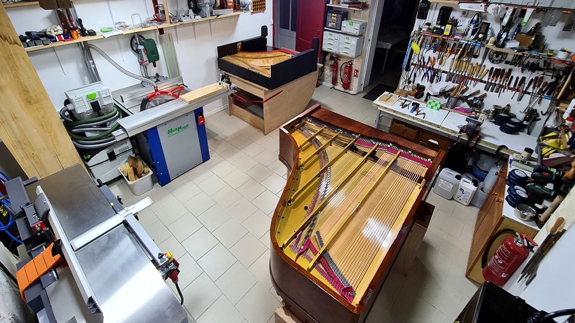 Atelier restaurateur Piano des Charentes