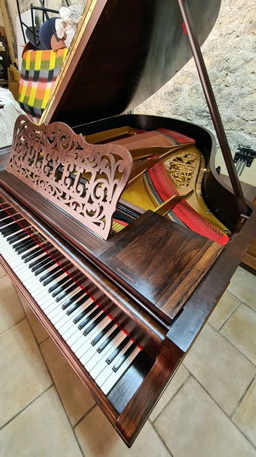 PLeyel 3Bis 1911 palissandre rempli ciré