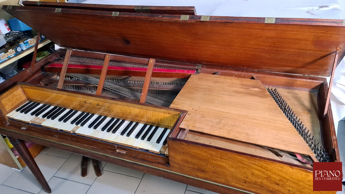 Piano forte ERARD Carré bi cordes 1807