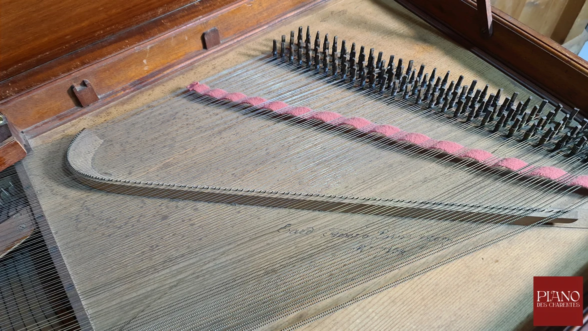 Piano forte ERARD Carré bi cordes 1807