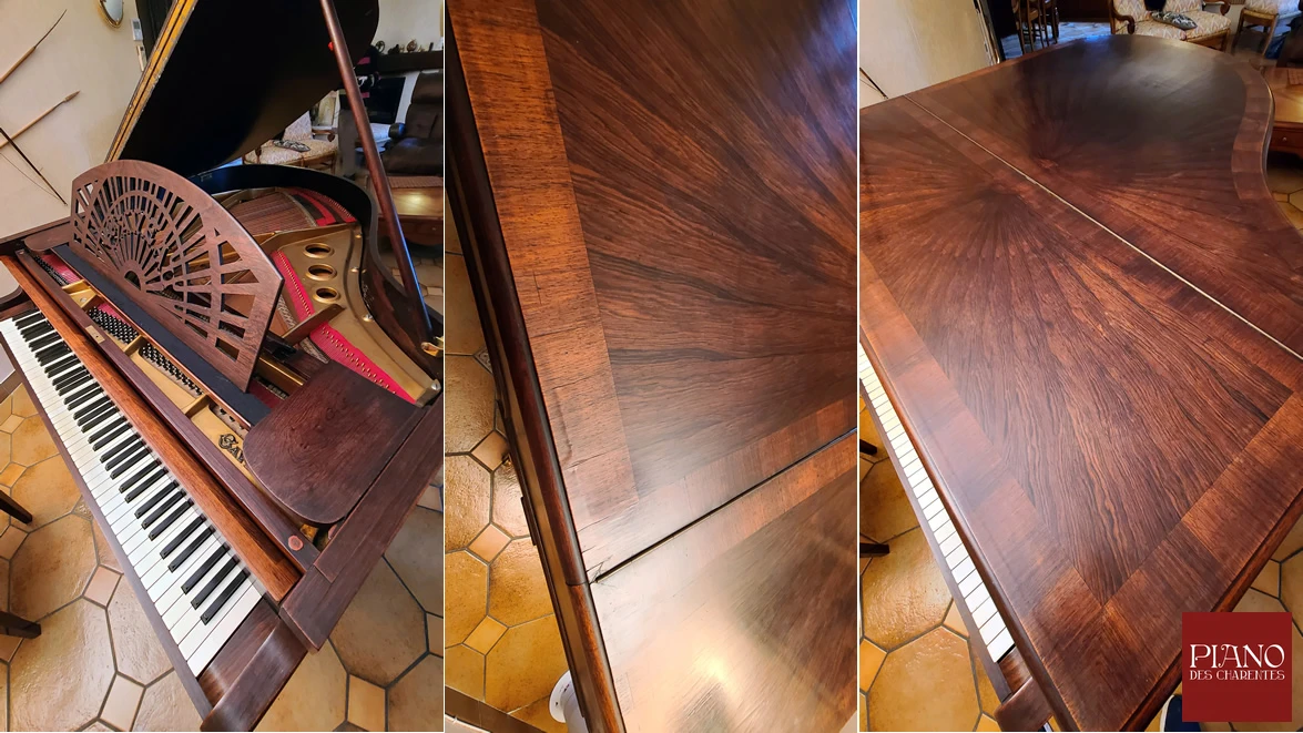 PIANO À QUEUE CRAPAUD GAVEAU 1925