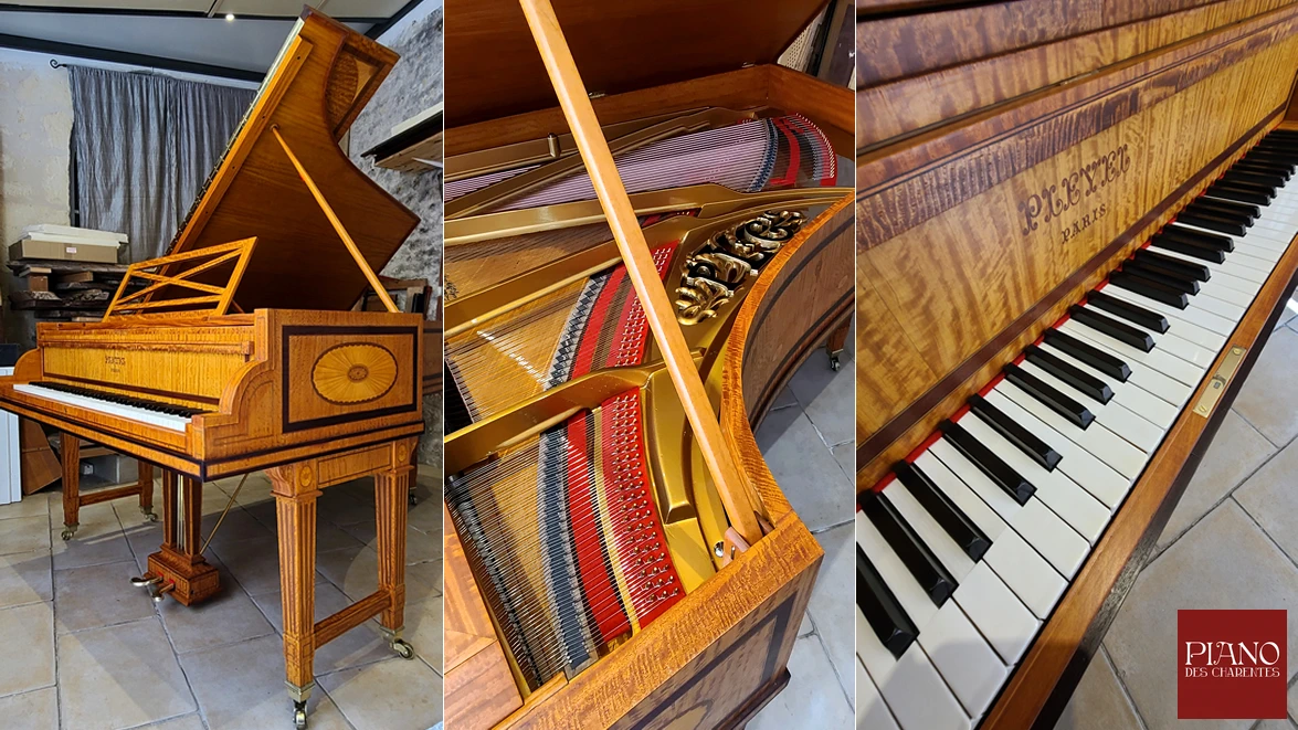 PLEYEL Adam Style satin wood 1912