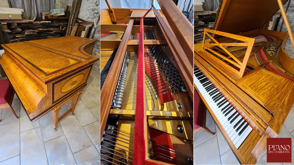 PLEYEL Adam Style satin wood 1912