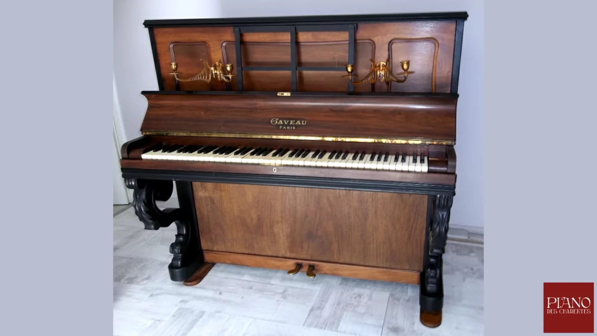 Gaveau N°3bis 1893 Palissandre et vernis noir Napoléon III