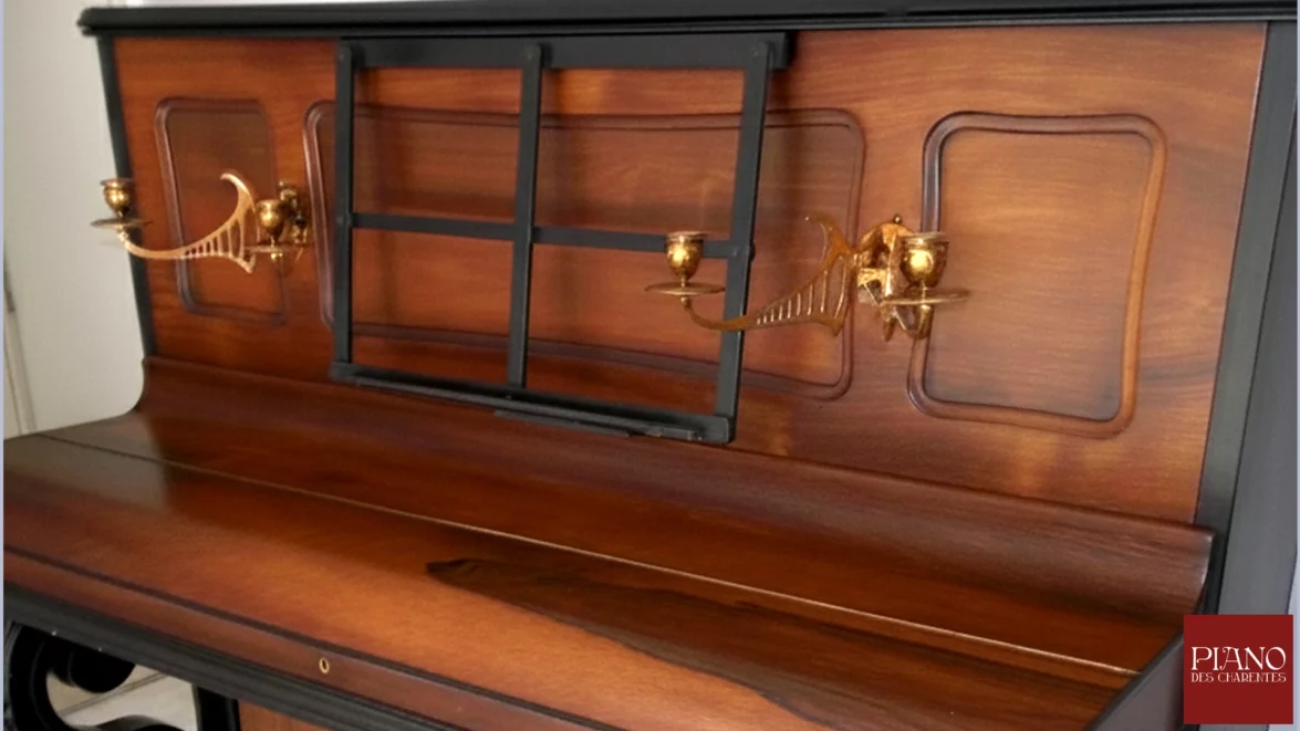 Gaveau N°3bis 1893 Palissandre et vernis noir Napoléon III