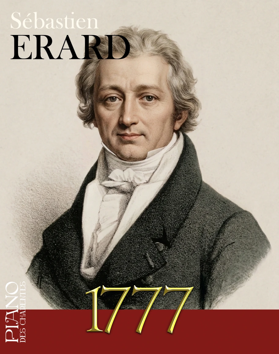 Sébastien ERARD Facteur de Piano à Paris en 1777