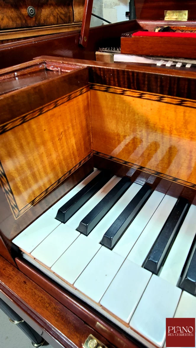erard carre 1812 detail du clavier