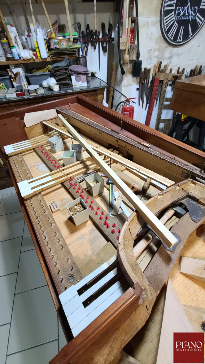 erard carre 1812 dressage du clavier
