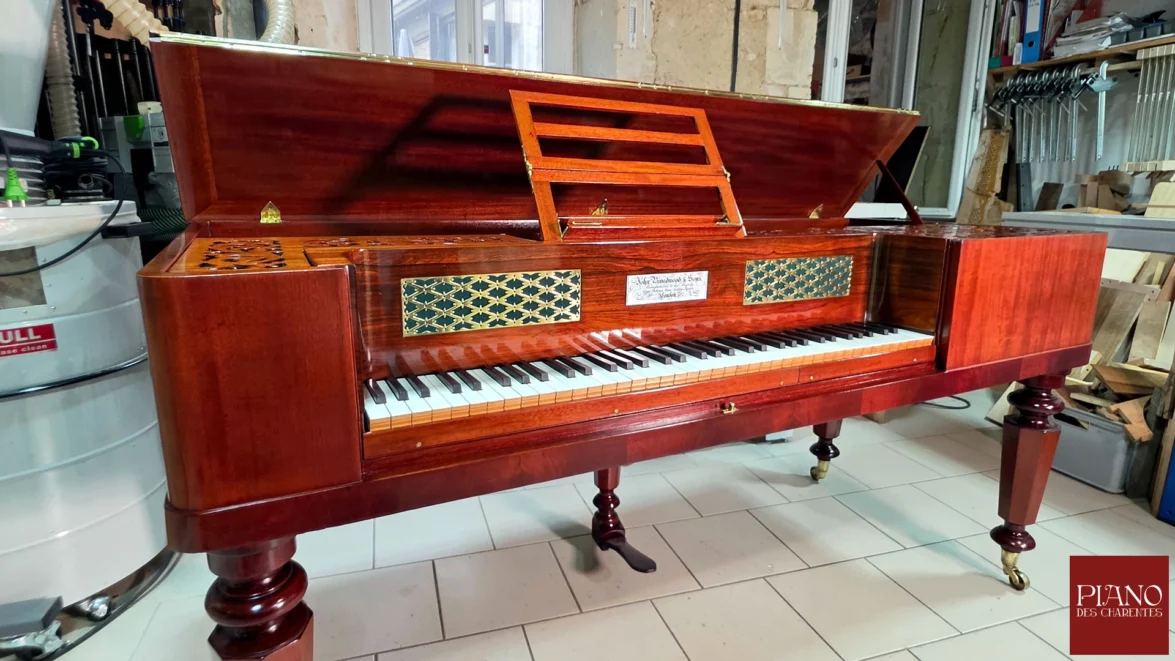 broadwood piano forte acajou 1843