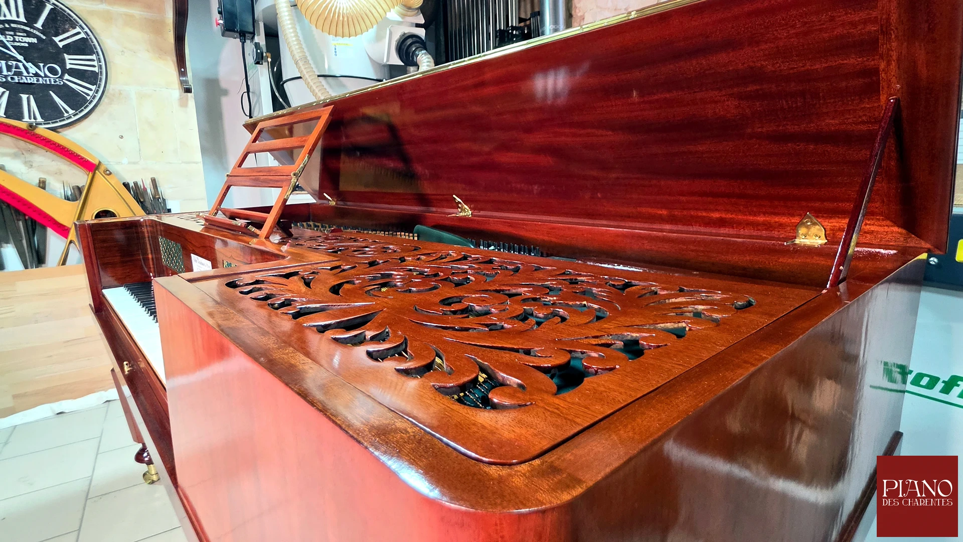 broadwood piano forte acajou 1843