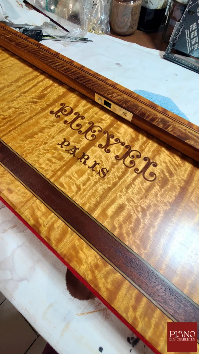 pleyel 1912 finition citronnier de ceylan ultra mat